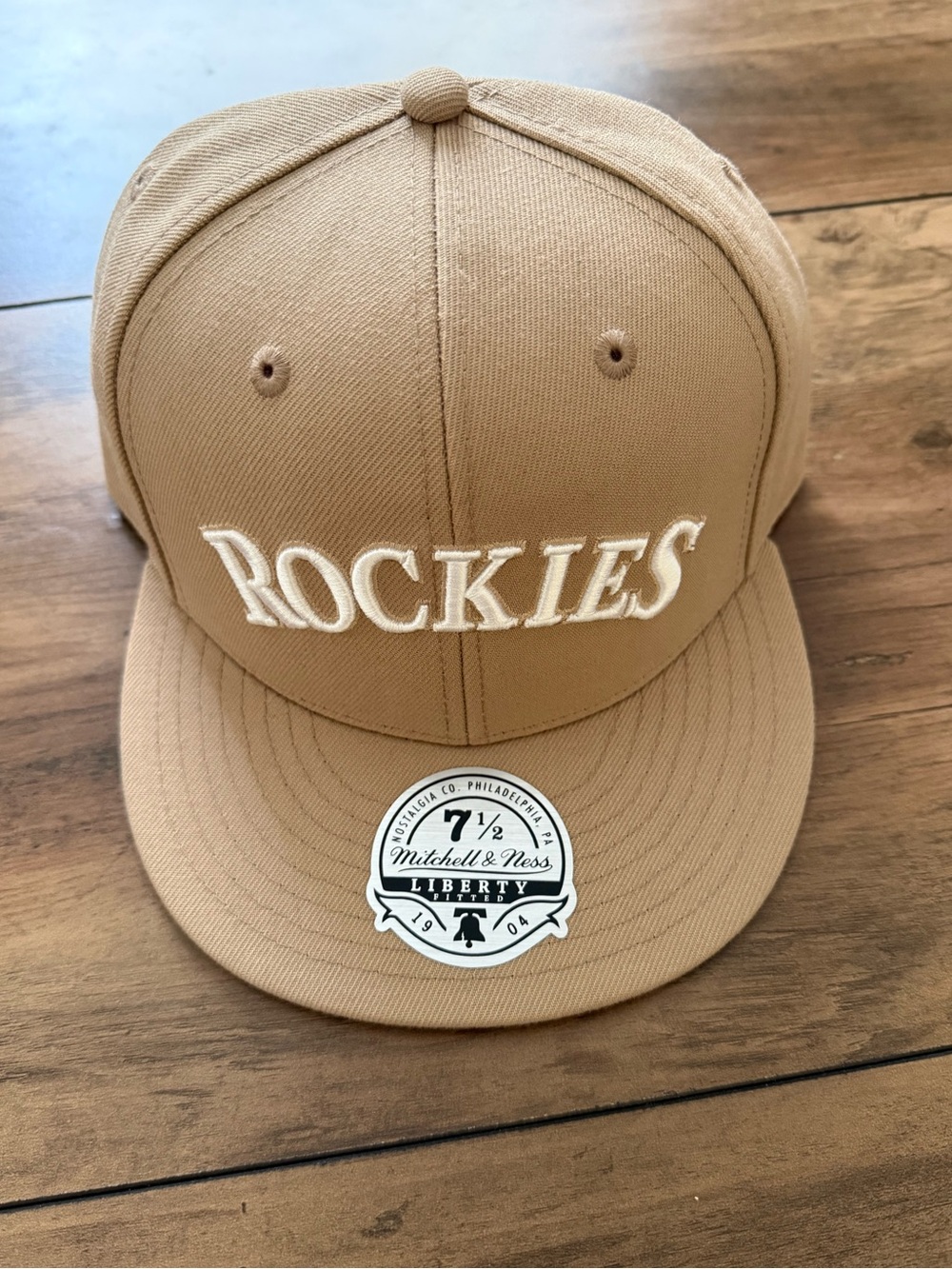 NEW rockies  Mitchell & Ness Hat Cap sz 7 1/2